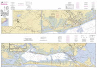 Galveston Bay to Cedar Lakes 2012 - Old Map Nautical Chart AC Harbors 11322 - Texas