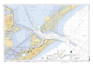 Galveston Bay Entrance 2004 - Old Map Nautical Chart AC Harbors 11324 - Texas