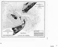 Galveston Entrance 1867 - Old Map Nautical Chart AC Harbors 520 - Texas