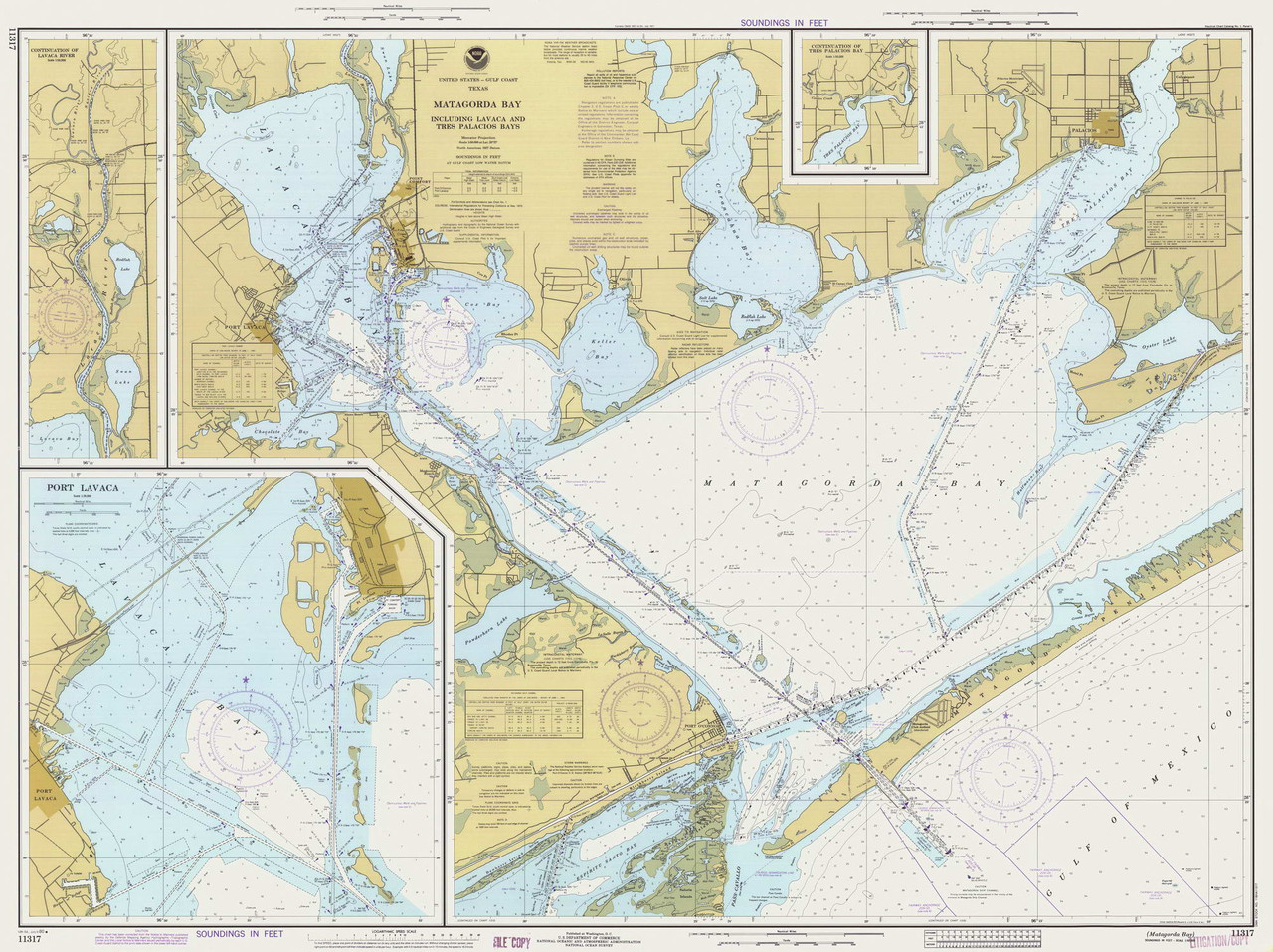 Matagorda Bay 1980 Old Map Nautical - MatagordaBay 1980 11317 07 1980 Web 99345.1662199643.1280.1280