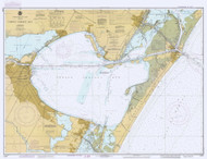 Corpus Christi Bay 1982 - Old Map Nautical Chart AC Harbors 11309 - Texas
