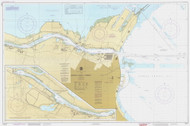 Corpus Christi Harbor 1986 - Old Map Nautical Chart AC Harbors 11311 - Texas