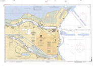 Corpus Christi Harbor 1995 - Old Map Nautical Chart AC Harbors 11311 - Texas