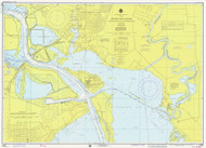 Atkinson Island to Alexander Island 1975 - Old Map Nautical Chart AC Harbors 11328 - Texas