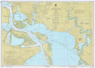 Atkinson Island to Alexander Island 1980 - Old Map Nautical Chart AC Harbors 11328 - Texas