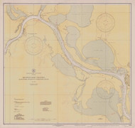 Alexander Island to Carpenter Bayou 1937 - Old Map Nautical Chart AC Harbors 589 - Texas