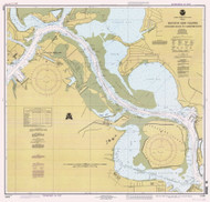 Alexander Island to Carpenter Bayou 1995 - Old Map Nautical Chart AC Harbors 11329 - Texas