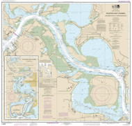 Alexander Island to Carpenter Bayou 2013 - Old Map Nautical Chart AC Harbors 11329 - Texas