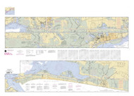 Ellender to Galveston Bay 2006 - Old Map Nautical Chart AC Harbors 1331 - Texas