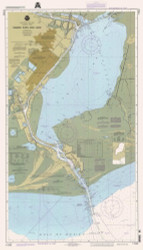Sabine Pass and Lake 1995 - Old Map Nautical Chart AC Harbors 11342 - Texas