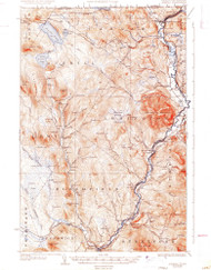 Averill, Vermont 1929 (1936) USGS Old Topo Map Reprint 15x15 VT Quad 337825