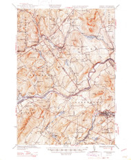 Littleton, Vermont 1935 (1947) USGS Old Topo Map Reprint 15x15 VT Quad 338028