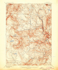 Londonderry, Vermont 1899 (1904) USGS Old Topo Map Reprint 15x15 VT Quad 338032