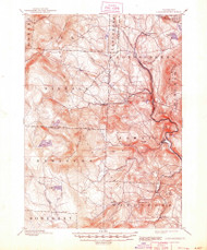 Londonderry, Vermont 1899 (1948) USGS Old Topo Map Reprint 15x15 VT Quad 338037