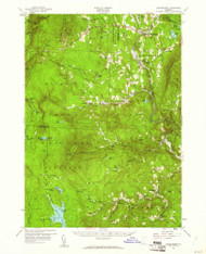 Londonderry, Vermont 1957 (1961) USGS Old Topo Map Reprint 15x15 VT Quad 338039