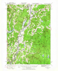 Mt. Cube, New Hampshire 1931 () USGS Old Topo Map Reprint 15x15 VT Quad 330214
