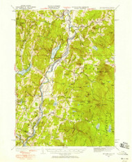 Mt. Cube, New Hampshire 1931 (1958) USGS Old Topo Map Reprint 15x15 VT Quad 330216