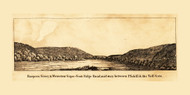 Harpers Ferry, Maryland 1858 Old Town Map Custom Print - Frederick Co.