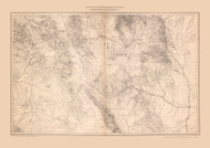 Central Colorado, Colorado 1877 - Old Map Reprint - Colorado Atlas