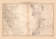 South Central Colorado, Colorado 1877 - Old Map Reprint - Colorado Atlas