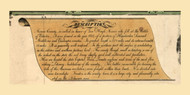 Description of Mercer county, New Jersey 1849 Old Town Map Custom Print - Mercer Co.