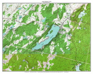 Lake Mohawk 1954 - Custom USGS Old Topo Map - New Jersey