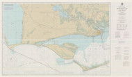 Apalachicola Bay to Lake Wimico 1989 - Old Map Nautical Chart AC Harbors 11402 - Florida (Gulf Coast)