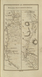 069 Killala Roscommon Boyle - Ireland 1777 Road Atlas