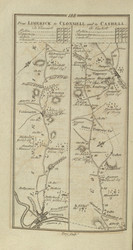 188 Limerick Clonmell Cashell - Ireland 1777 Road Atlas