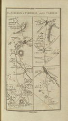 189 Limerick Clonmell Cashell - Ireland 1777 Road Atlas