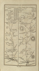 190 Clonmell - Ireland 1777 Road Atlas