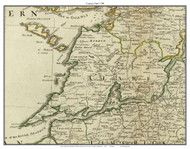 County Clare, Ireland 1790 Roque - Old Map Custom Reprint