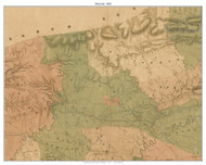 Warwick Township, Pennsylvania 1842 Old Town Map Custom Print - Lancaster Co.