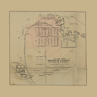 Ironton Vicinity - North White Hall, Pennsylvania 1865 Old Town Map Custom Print - Lehigh Co.