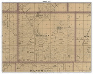 Hampton, Dakota Co. Minnesota 1874 Old Town Map Custom Print - Dakota Co.