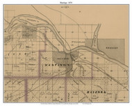 Hastings, Dakota Co. Minnesota 1874 Old Town Map Custom Print - Dakota Co.
