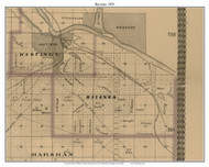 Ravvenna, Dakota Co. Minnesota 1874 Old Town Map Custom Print - Dakota Co.