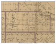 Rosemount, Dakota Co. Minnesota 1874 Old Town Map Custom Print - Dakota Co.