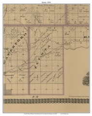 Sciota, Dakota Co. Minnesota 1874 Old Town Map Custom Print - Dakota Co.