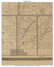Waterford, Dakota Co. Minnesota 1874 Old Town Map Custom Print - Dakota Co.