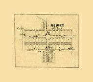 Newry  Blair Township, Pennsylvania 1859 Old Town Map Custom Print - Blair Co.