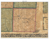 Buffalo Township, Pennsylvania 1858 Old Town Map Custom Print - Butler Co.