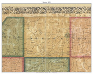 Marlon Township, Pennsylvania 1858 Old Town Map Custom Print - Butler Co.