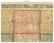 Venango Township, Pennsylvania 1858 Old Town Map Custom Print - Butler Co.