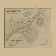 Conemaugh Village, Pennsylvania 1867 Old Town Map Custom Print - Cambria Co.