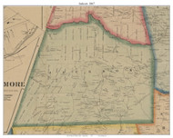 Jackson Township, Pennsylvania 1867 Old Town Map Custom Print - Cambria Co.