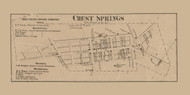 Chest Springs  Johnstown Township, Pennsylvania 1867 Old Town Map Custom Print - Cambria Co.