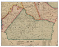 Richland Township, Pennsylvania 1867 Old Town Map Custom Print - Cambria Co.