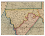 Taylor Township, Pennsylvania 1867 Old Town Map Custom Print - Cambria Co.