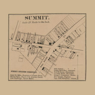 Summit  Washington Township, Pennsylvania 1867 Old Town Map Custom Print - Cambria Co.